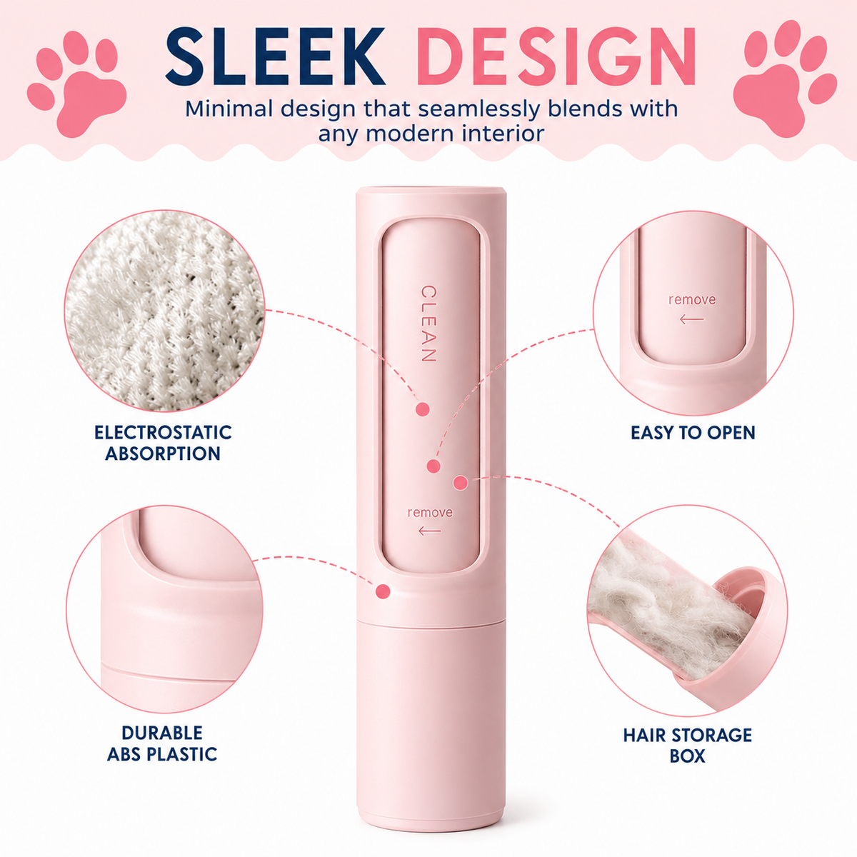 PawLift™ Reusable Pet Hair Remover